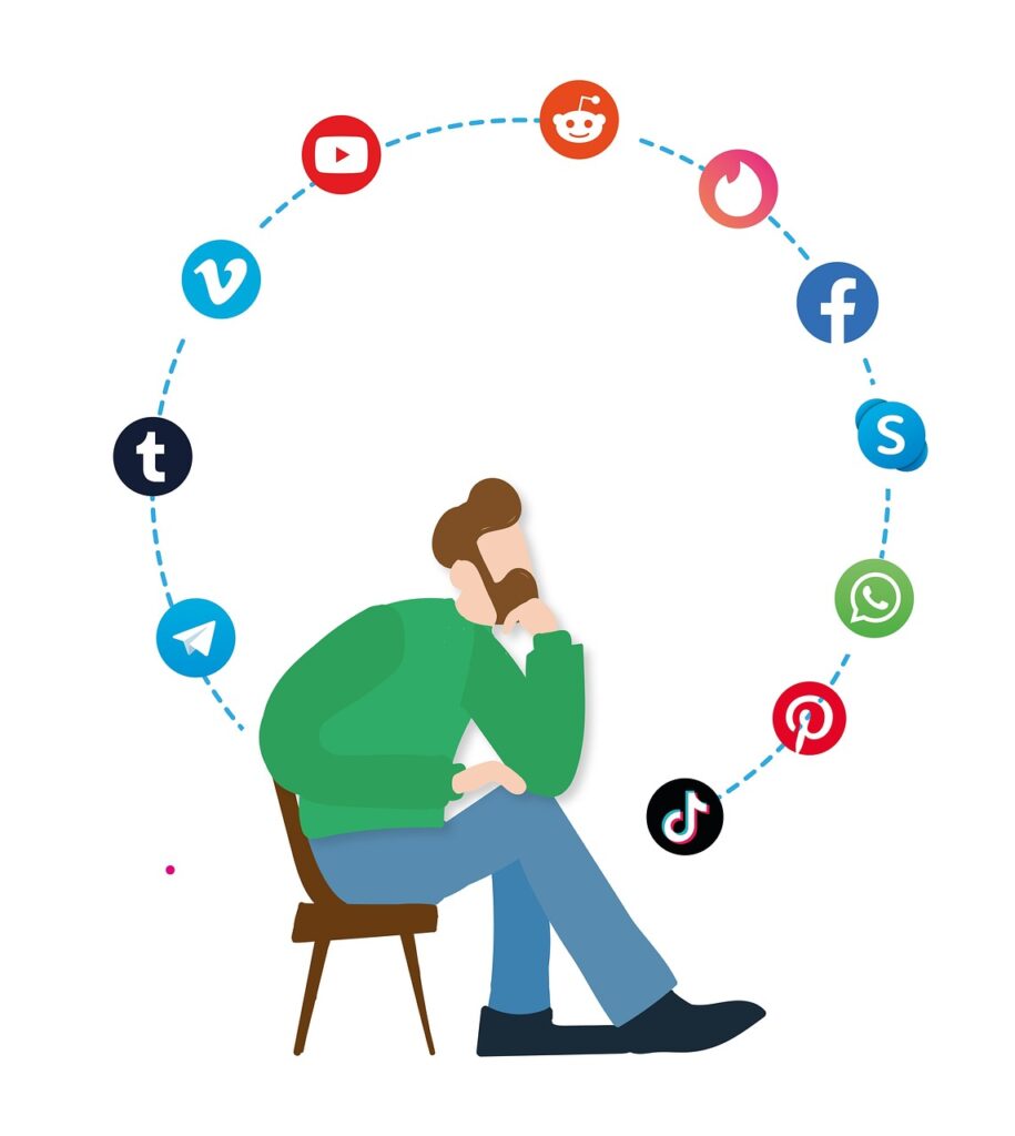 man, sitting, social media, facebook, instagram, communication, digital, online, social media, social media, social media, social media, social media Top 5 Freelancer Digital Marketing Jobs for Beginners